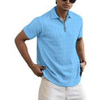 Men's Jacquard Sports Polo Shirt
