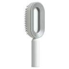Self-Cleaning Anti-Static Scalp Massage Hairbrush