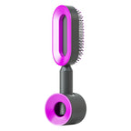 Self-Cleaning Anti-Static Scalp Massage Hairbrush