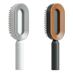 Self-Cleaning Anti-Static Scalp Massage Hairbrush