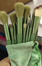 13-Piece Soft Makeup Brush Set with Storage Bag