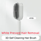 Self-Cleaning Anti-Static Scalp Massage Hairbrush