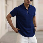 Men's Jacquard Sports Polo Shirt