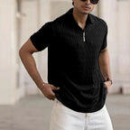 Men's Jacquard Sports Polo Shirt