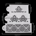 DIY 3-piece fondant hollow template