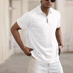 Men's Jacquard Sports Polo Shirt