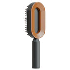 Self-Cleaning Anti-Static Scalp Massage Hairbrush