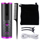 Rechargeable Ceramic Auto Hair Curler