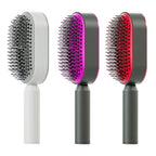 Self-Cleaning Anti-Static Scalp Massage Hairbrush