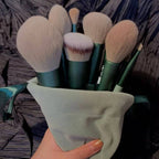 13-Piece Soft Makeup Brush Set with Storage Bag