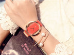 Famous Watch for Women Luxury Leather Skeleton Strap Watch Dress Watch Casual Quartz  Watch Stainless Steel Watch часы женские