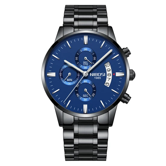 NIBOSI Mens Watches Top Brand Luxury Famous Men's Dress Watch Fashion Casual Military Quartz Wristwatches Saat Relogio Masculino