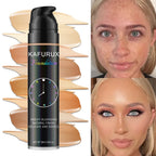 Waterproof Liquid Foundation – 8 Shades, Long-Lasting Oil Control