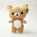 Kawaii Strawberry Rilakkuma Plush Doll Anime Teddy Bear Rilakkuma Bear Dress up Raccoon Plushies Pelcuhe Stuffed Doll Kid Gift