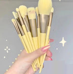 13-Piece Soft Makeup Brush Set with Storage Bag