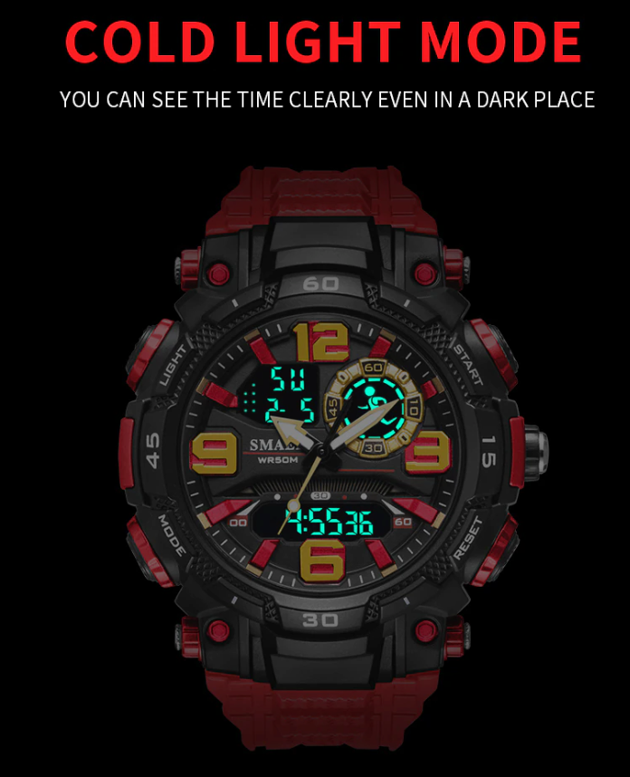 Military Men Watch Fashion Sport Outdoor G Wristwatch Male Digital Stopwatch