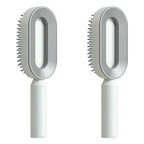 Self-Cleaning Anti-Static Scalp Massage Hairbrush