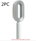 Self-Cleaning Anti-Static Scalp Massage Hairbrush