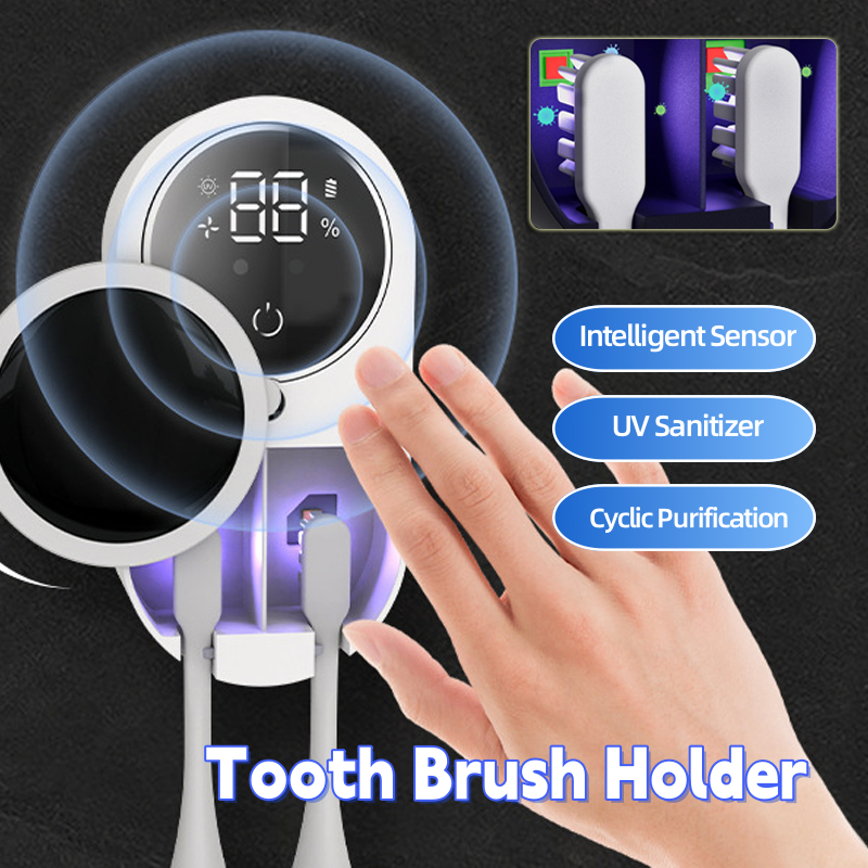 Portable UV Toothbrush Sanitizer – Travel Toothbrush Holder