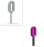 Self-Cleaning Anti-Static Scalp Massage Hairbrush