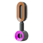 Self-Cleaning Anti-Static Scalp Massage Hairbrush